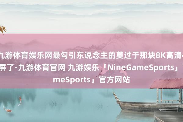 九游体育娱乐网最勾引东说念主的莫过于那块8K高清45英寸大屏了-九游体育官网 九游娱乐「NineGameSports」官方网站
