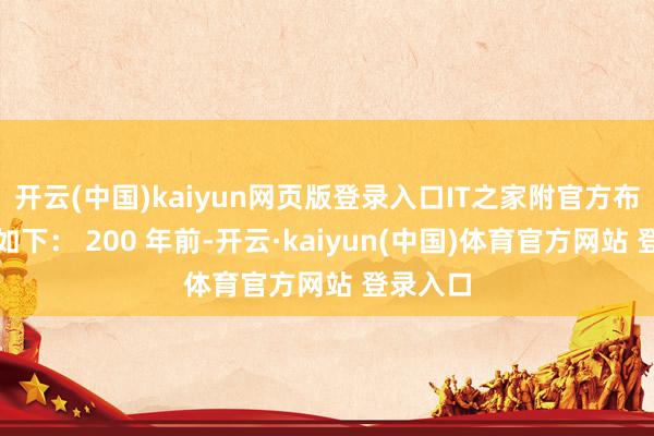 开云(中国)kaiyun网页版登录入口IT之家附官方布景设定